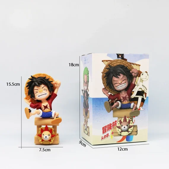 One Piece Luffy Zoro Anime Action Figures Set 6 | PricZone