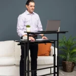 Adjustable Portable Laptop Desk Black 38x2125x4525 6 | PricZone