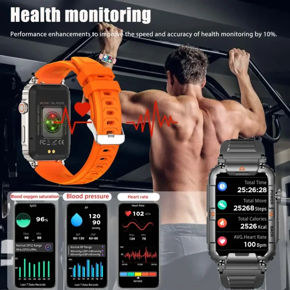 EIGIIS Military Smart Watch 100+ Sports Modes 2 | PricZone