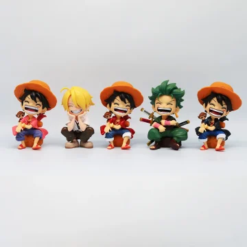 One Piece Luffy and Zoro 13cm Anime Figures 1