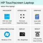 HP Business Laptop 156 Touchscreen Intel i3 64GB 2TB 3 | PricZone