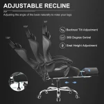 Ergonomic Gaming Chair with Footrest and Lumbar Support 4 | PricZone