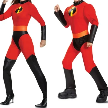 Incredibles Elastigirl Cosplay Family Suit 1