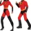 Incredibles Elastigirl Cosplay Family Suit