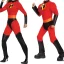 Incredibles Elastigirl Cosplay Family Suit