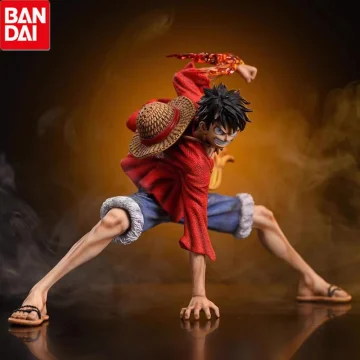 One Piece Luffy Battle Style Action Figure 18cm.