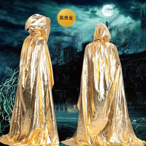 Death Bright Wizard Ghost Cloak Plus Size Costume 3 | PricZone