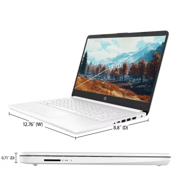 HP 14-inch Business Laptop 16GB RAM 320GB White 2