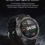 High End Mens Bluetooth Smartwatch with GPS Flashlight 2 | PricZone