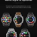 High End Mens Bluetooth Smartwatch with GPS Flashlight 6 | PricZone