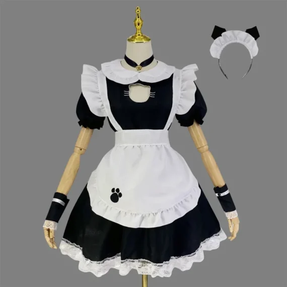 Fantasy French Maid Cosplay Dress Plus Size 5 | PricZone