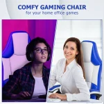 Breathable Gaming Chair with PU Leather Height Adjustable 6 | PricZone