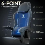 Gaming Chair with Massage Lumbar Support 4 | PricZone