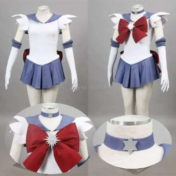 Athemis Sailor Saturn Plus Size Custom Cosplay Costume 3 | PricZone