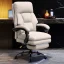 Ergonomic PU Leather Gaming Chair with Footrest