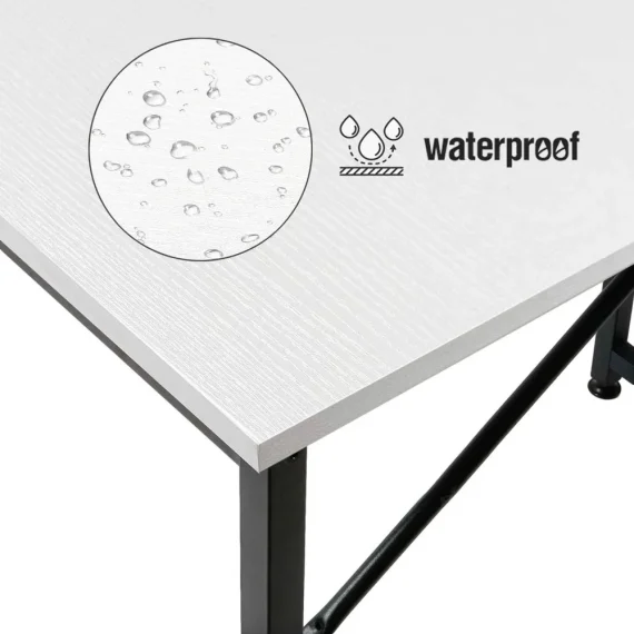 Modern Small White Writing Desk for Home Office 5 | PricZone