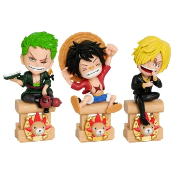 One Piece Luffy & Zoro Anime Action Figures Set 1