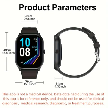 Smart Watch with Wireless Calling and Fitness Monitoring 2