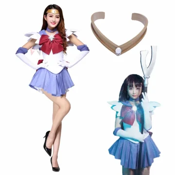 Athemis Sailor Saturn Plus Size Custom Cosplay Costume 1