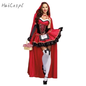 Little Red Riding Hood Plus Size Cosplay Costume 1