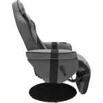 Gaming Recliner Chair with Footrest and Cupholder 4 | PricZone