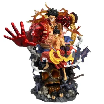 One Piece Zoro Luffy Action Figures Anime Dolls 2