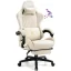 GTPLAYER Gaming Chair with Bluetooth Speakers and Footrest