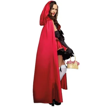 Little Red Riding Hood Plus Size Cosplay Costume 2