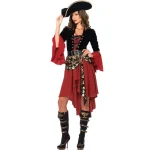 Plus Size Women Pirate M 3XL Cosplay Dress 3 | PricZone