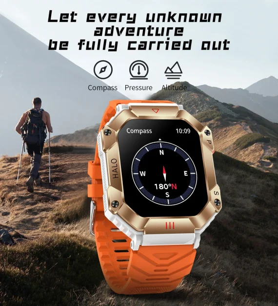 Sports Bluetooth Smart Watch with Altitude and Heart Rate Monitor 4 | PricZone