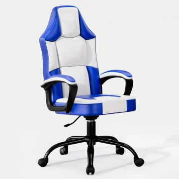 Breathable Gaming Chair with PU Leather Height Adjustable 1 | PricZone