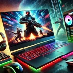 High performance gaming with a laptop showcasing an immersive gaming setup highlighting modern laptops designed for gamers | PricZone