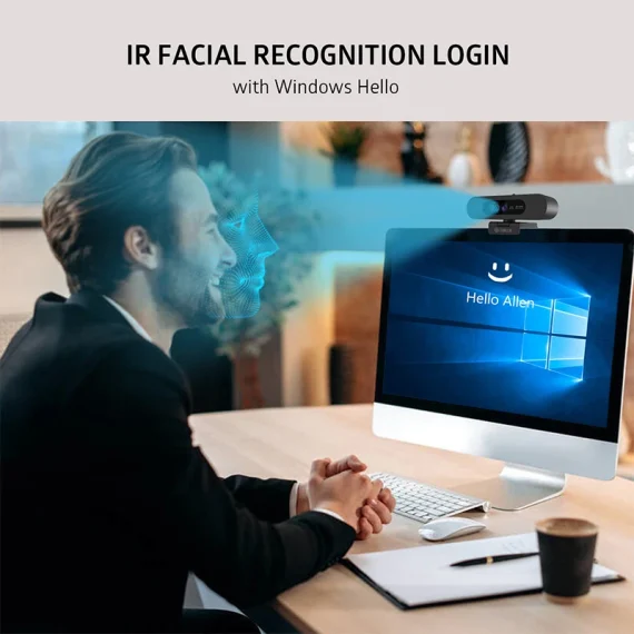 Windows Hello 2K Webcam with IR Facial Recognition 2 | PricZone