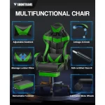 Ergonomic Gaming Chair with Headrest and Lumbar Support 3 | PricZone