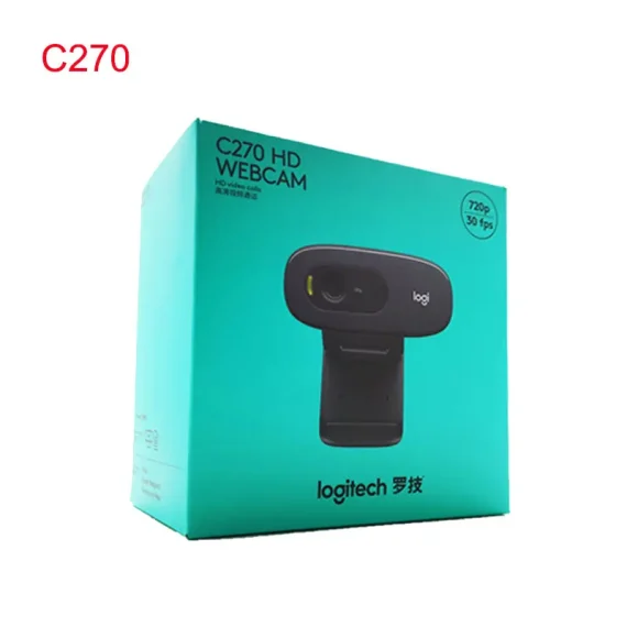 Logitech C270 HD USB Webcam for PC Laptop 3 | PricZone