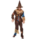 Mens Patchwork Scarecrow Costume Plus Size 5 | PricZone