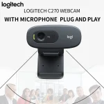 Logitech C270 HD 720P Webcam with Built in Mic 6 | PricZone