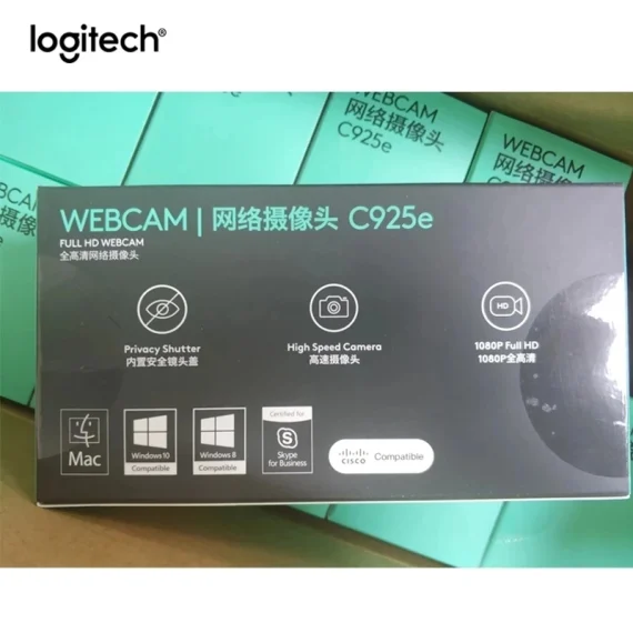 Logitech C925e 1080p HD Webcam with Autofocus USB Cam 6 | PricZone