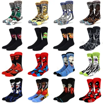 Superhero Socks Iron Man Spiderman 56 Style 1 | PricZone