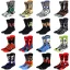 Superhero Socks – Iron Man & Spiderman 56 Style