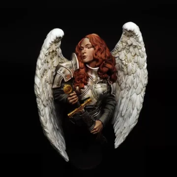 Saint Angel 1-10 Scale Female Warrior Bust Kit 1