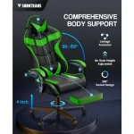 Ergonomic Gaming Chair with Headrest and Lumbar Support 5 | PricZone