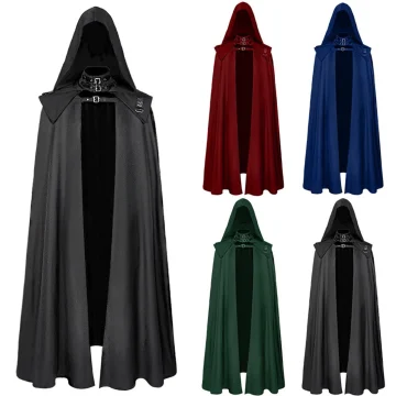 Halloween Witch Cloak Cape Men and Women Plus Size 1