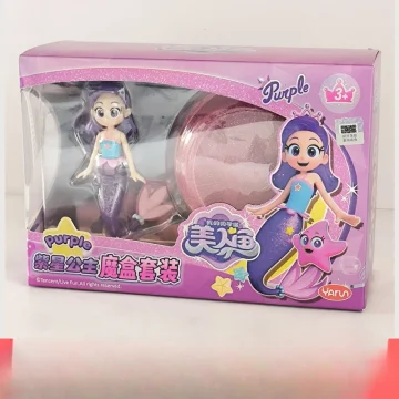 Mermaid Princess Magic Wand Toy Set 2