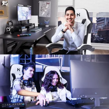Ergonomic Gaming Chair with Lumbar Support and Headrest 2 | PricZone Ergonomic Gaming Chair with Lumbar Support and Headrest 2 | PricZone