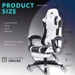 Ergonomic Gaming Chair with Lumbar Support and Headrest 6 | PricZone