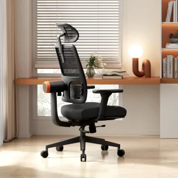 Ergonomic High Back Office Chair with Lumbar Support 2