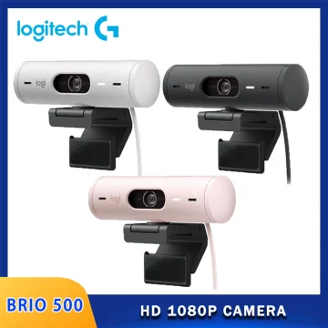 Logitech BRIO 500 Webcam Full HD 1080p with Light Correction 1