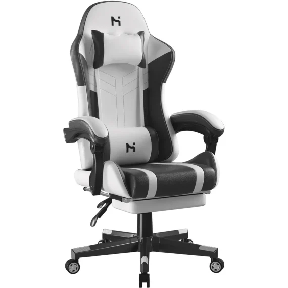 Ergonomic Gaming Chair with Lumbar Support and Headrest 1 | PricZone