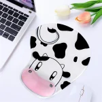 Cow Mouse Pad with Wrist Support Ergonomic Design 2 | PricZone